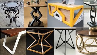 Custom table ideas with metal legs (metal base) / meta legged custom table ideas