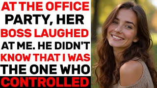 At The Office Party, Her Boss Laughed At Me. He Didn't Know That I Was The One Who Controlled His