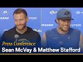 Sean McVay &amp; Matthew Stafford Talk Pro Bowl, Monday Night Football &amp; Practicing At SoFi Stadium