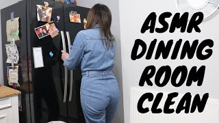 Asmr Clean With Me Dining Room Cleaning Wiping Sweeping Spraying Kate Berry