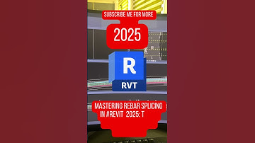Mastering Rebar Splicing in #revit  2025: Three Essential Methods Explained!