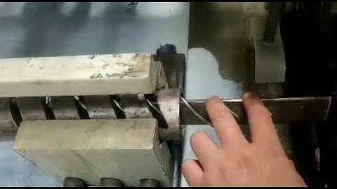 GST Step 3: Double Wire full automatic chain link fence machine installation guide