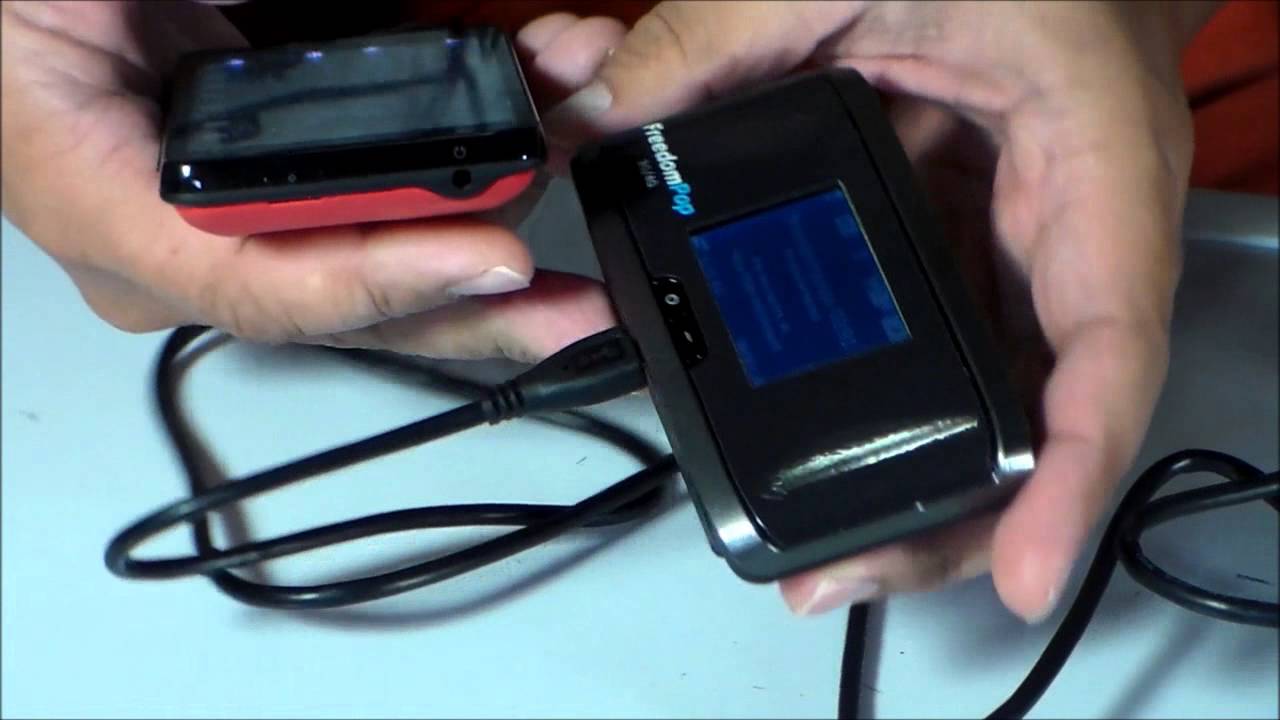 FREEDOMPOP 4GLTE HOTSPOT UNBOXING YouTube