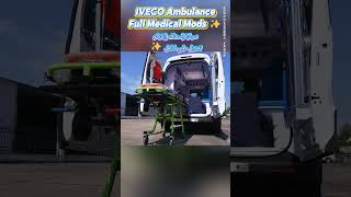 IVECO TYM5040XJHIVC6 Ambulance: Full Config (Diesel, 3366mm Wheelbase, Medical Gear) #ambulances