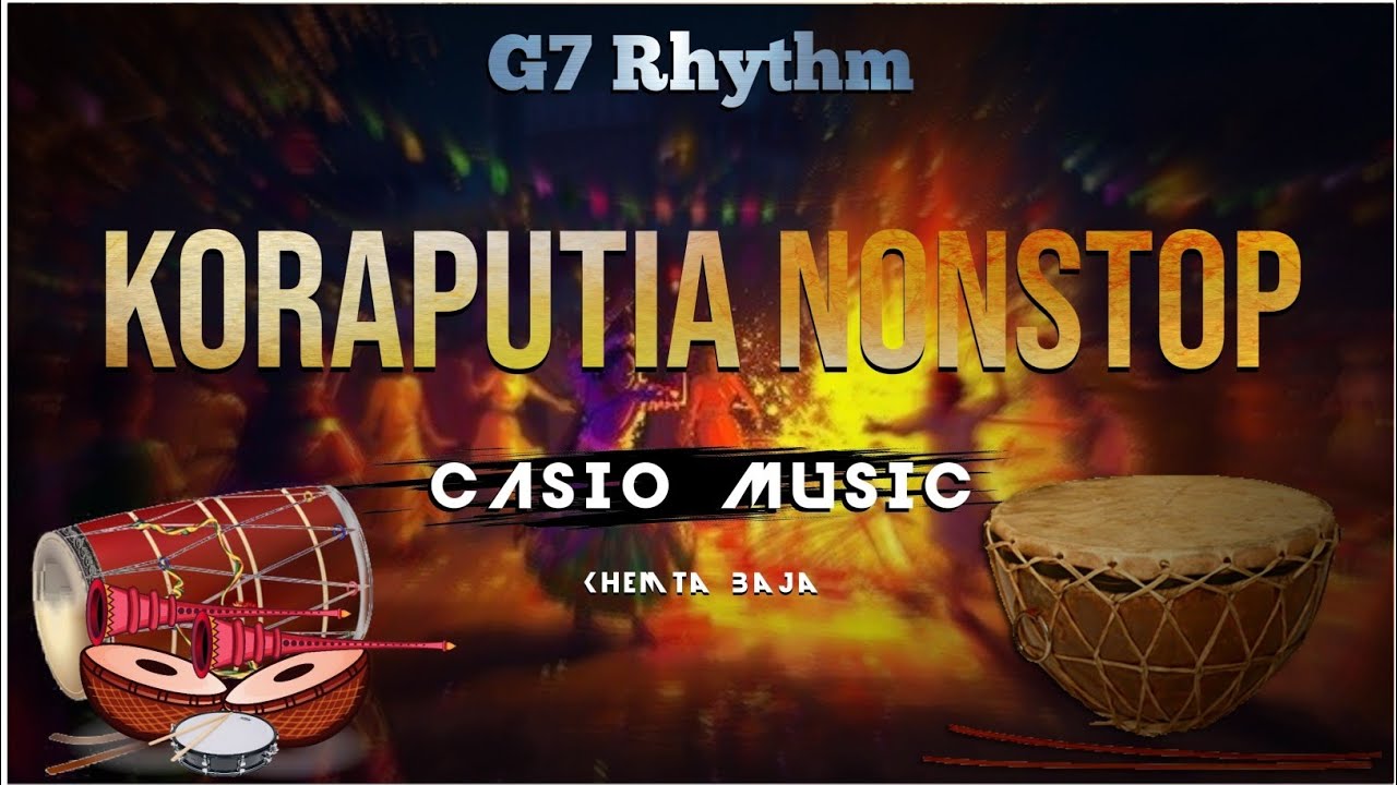 KORAPUTIA _NONSTOP CASIO MUSIC || G7 RHYTHM