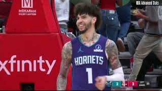 Lamelo Ball Charlotte Hornets At Houston Rockets Full Box Score