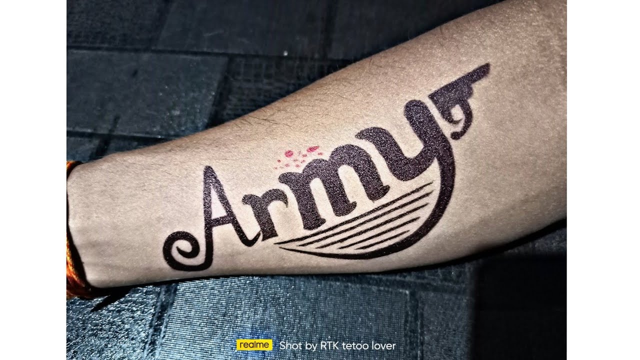 Army Says No To Offensive Tattoo While Hiring Officers