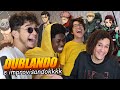 DUBLANDO CENAS DE ANIME 🎤 ft. Abelha, Deni e Paulo Mathias