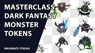 Masterclass: Dark Fantasy Monster Tokens | Inkarnate Stream