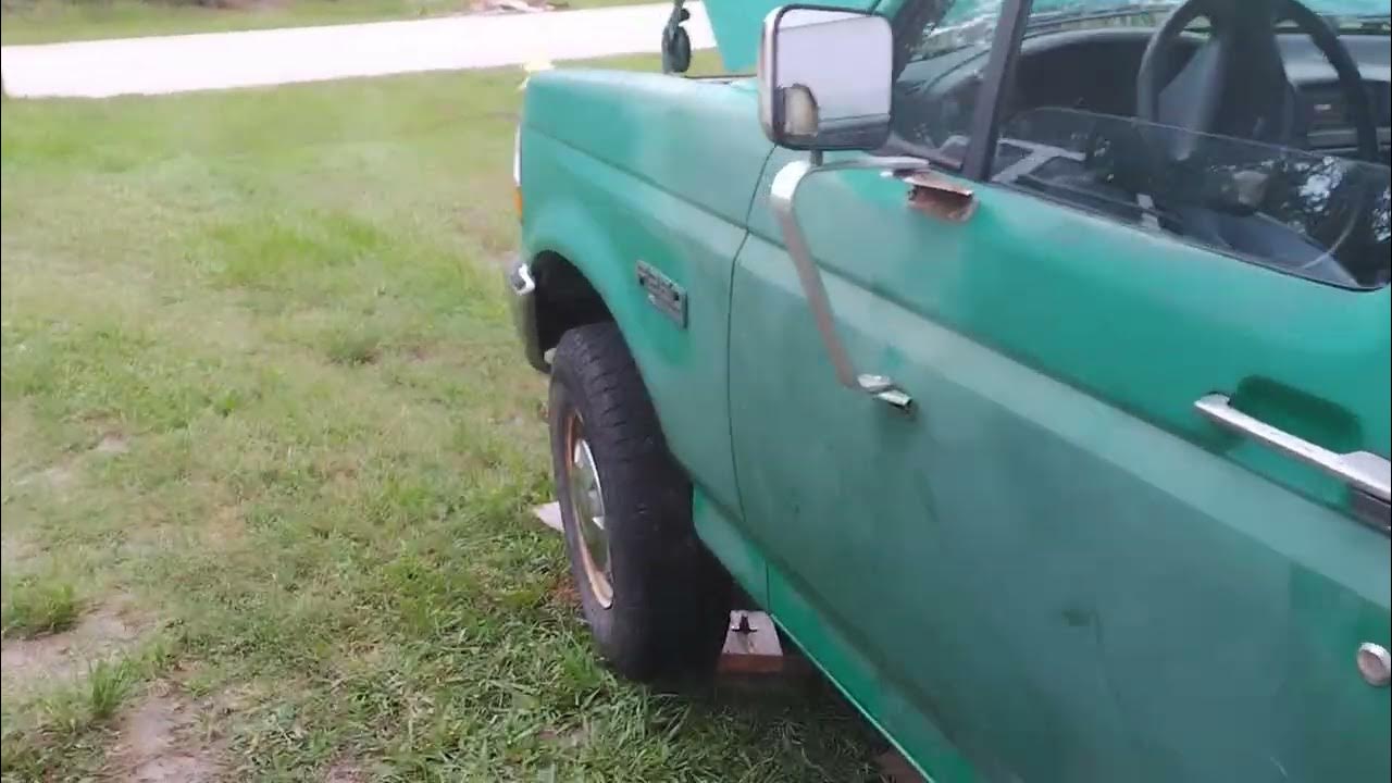 1993 Ford F250 clutch slave cylinder replacement how to fast! - YouTube