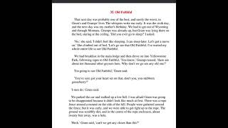 Walk Two Moons Chapter 35