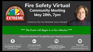 Fire Safety Town Hall 2020