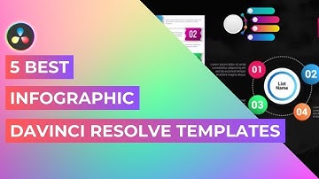 5 Best Infographic DaVinci Resolve Templates