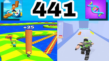 Shortcut Run VS DNA Evolution 3D: GameplayWalkthrough All Levels ( part 441)