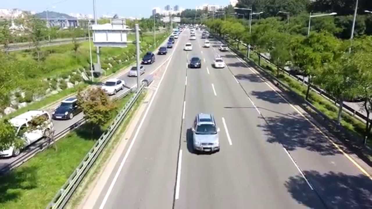 Seoul 올림픽대로 한남동 オリンピック大路 漢南洞 - YouTube