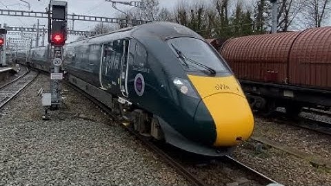 Class 800 IET | 800003 ‘Queen Elizabeth II / Queen Victoria’ | GWR | Swindon | 12/01/23
