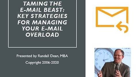 Live @ 9  Taming E-mail Tips & Tricks with Kim Hickey of the Automotive Training Institute