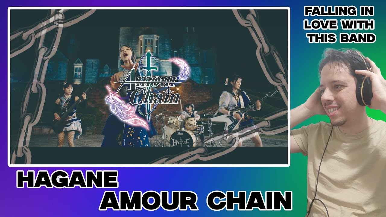 Бейте в барабаны! Музыкант-любитель реагирует на клип HAGANE - Amour Chain (официальный музыкальн...