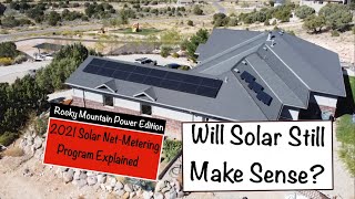 Rocky Mountain Power Proposed Net Metering Program 2021