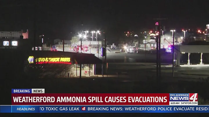 Ammonia leak in Weatherford prompts evacuations, officials say