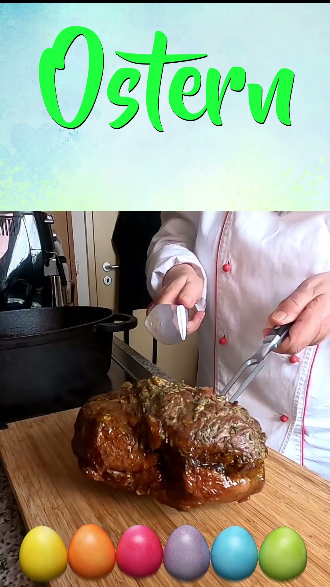 Oma Betty, was kochst du zu Ostern ? LAMMKEULE - YouTube