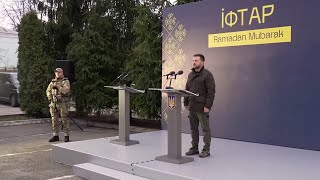 Zelensky took part in iftar (2024) Ukrainian News