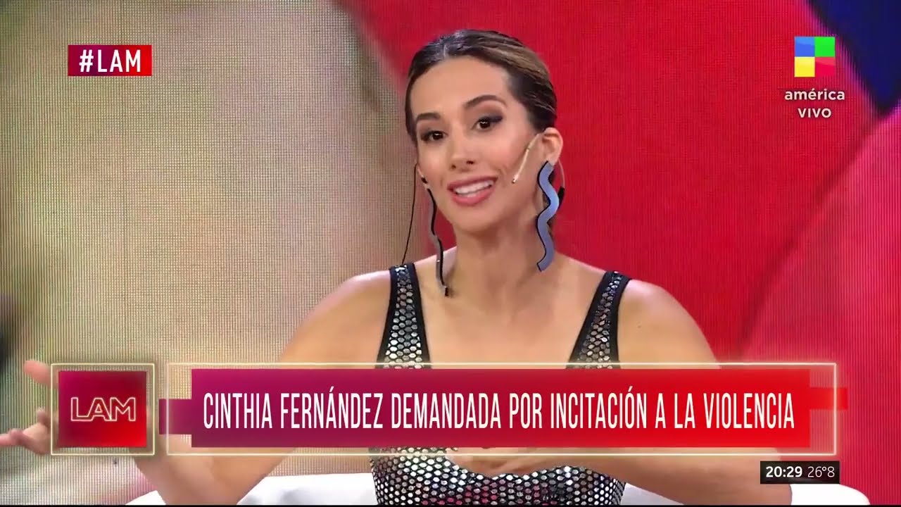 💣 Cinthia Fernández demandada por un polémico comentario contra Alberto Fernández 📱