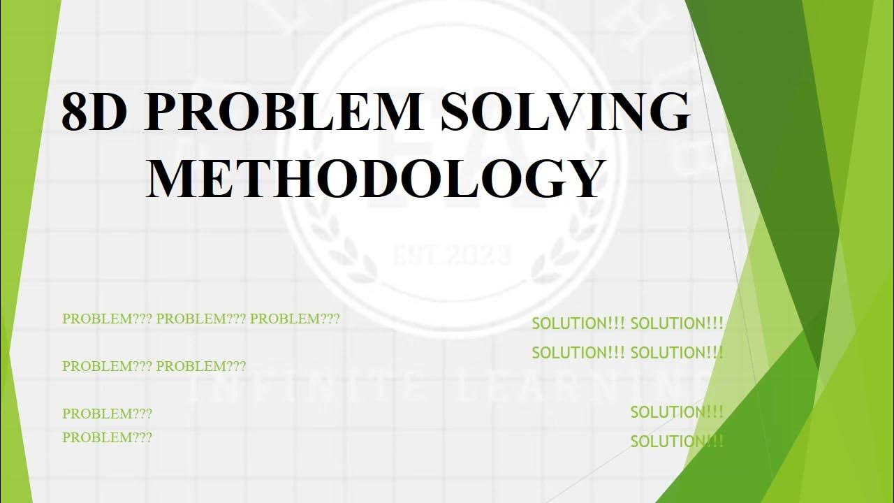 8D PROBLEM SOLVING METHODOLOGY | 8D SCAR | CAPA - YouTube