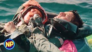Maverick Has an Engine Malfunction and Needs to Eject | Top Gun