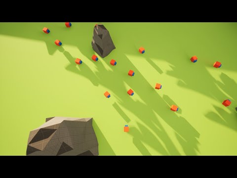 Flocking AI in Unreal Engine
