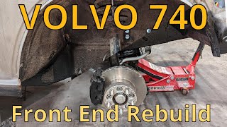 Volvo 740 Front End Suspension, Brakes and Hubs Rebuild