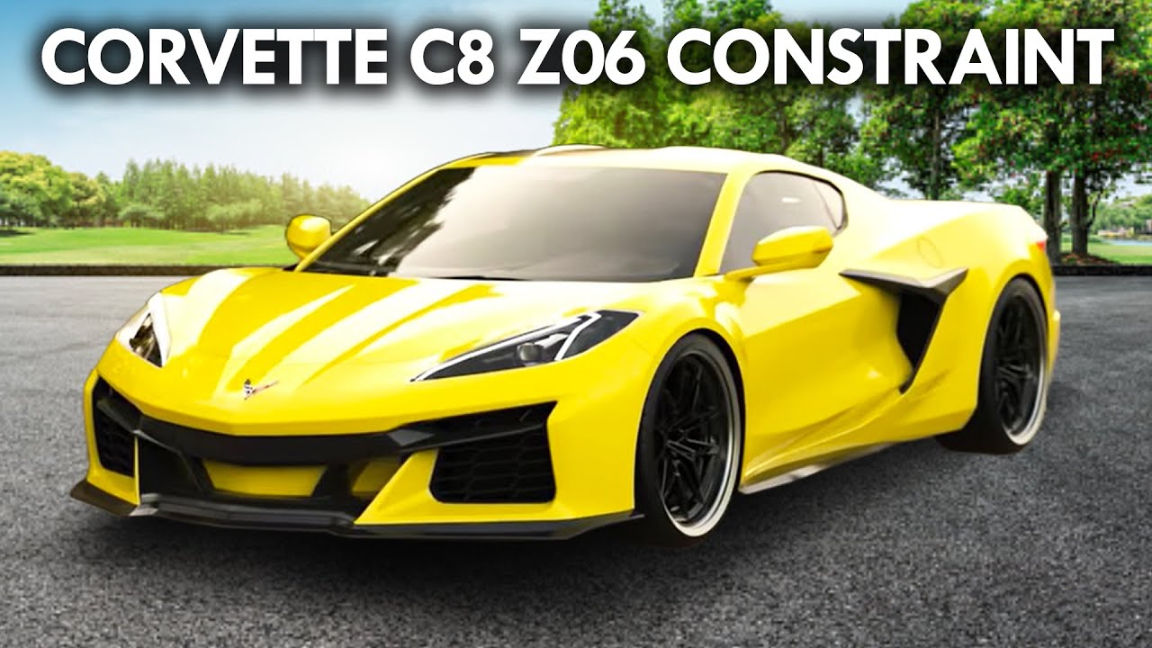 CORVETTE C8 Z06: Constraints and order changes coming
