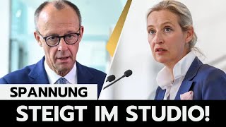 Studio-Eklat Mit Merz Und Weidel Zuschauer Fungslos