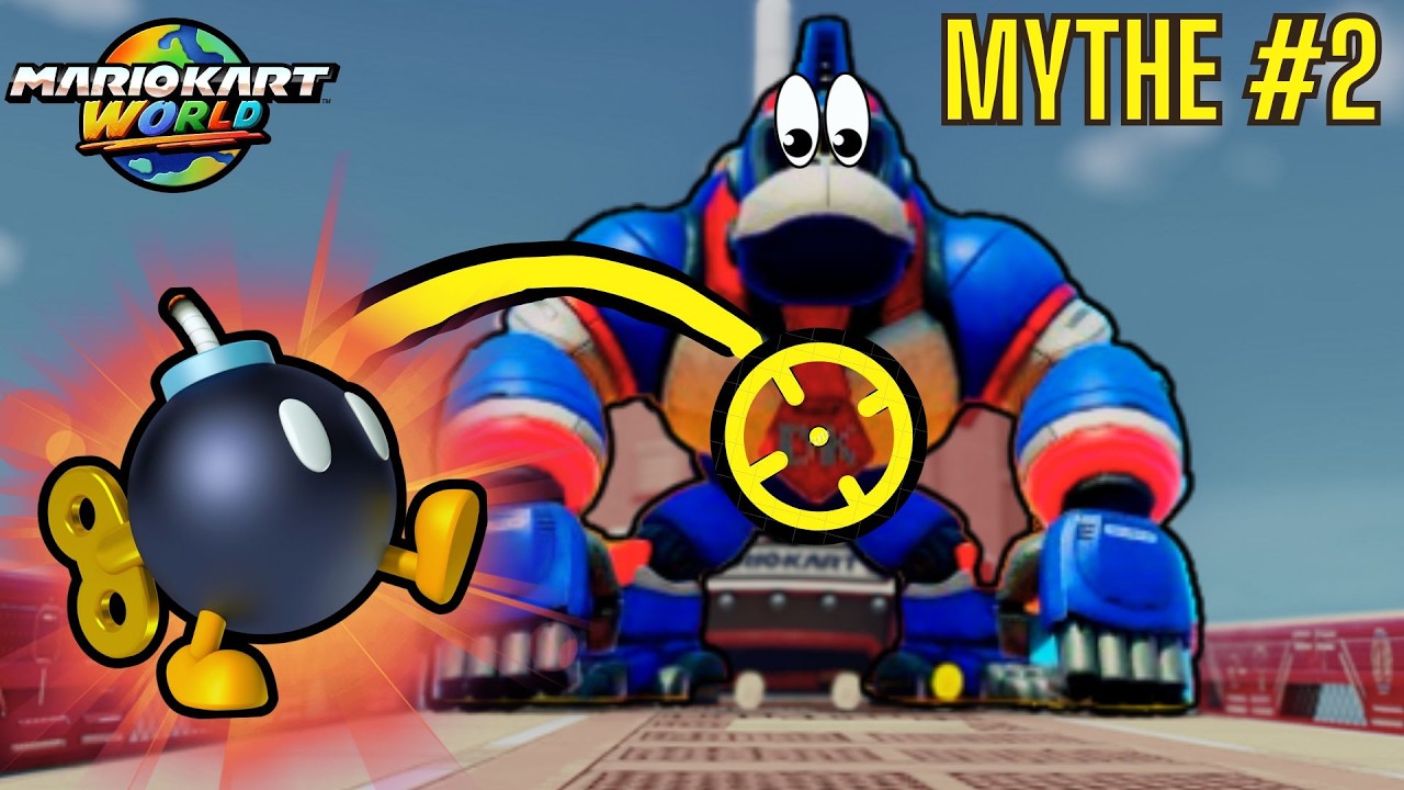 Je TESTE les 15 MYTHES les PLUS FOU de MARIO KART WORLD ! #2