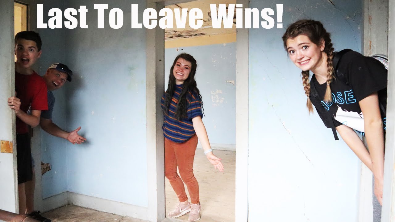 Last To Leave Their Abandoned Room Wins