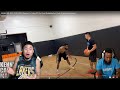 CASH WAS SALTY I UPLOADED THIS ... REACTING TO KENNY WE NOT COOL BRO! 1V1 KING OF THE COURT BBALL!