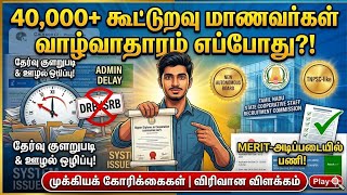 புதிய முதலமைச்சருக்கு அவசரக் கடிதம்! | கூட்டுறவுத் துறை தேர்வு முறைகளில் மாற்றம் வருமா?#dccb#drb 