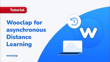 Wooclap for ASYNCHRONOUS Distance Learning