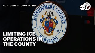 Limiting ICE operations in the county