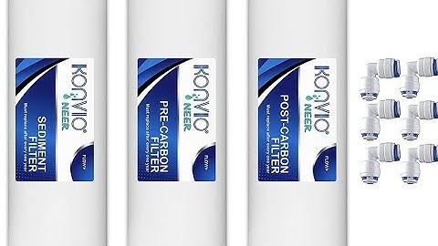 Konvio Neer Pre Carbon Filter, Sediment Filter, Post Carbon Filter
