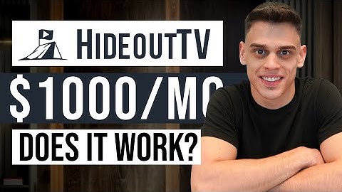 How To Earn Watching Music Videos on HideoutTV In 2025 (Step By Step)