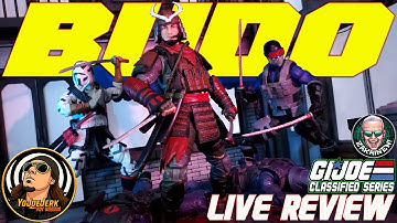 G.I. Joe Classified Series Budo Live Review!!!