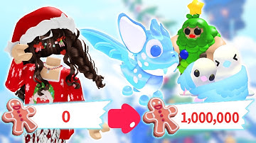 Gingerbread Grinding! | Roblox Adopt Me Christmas 2025 Update | Riivv3r