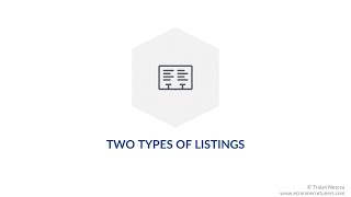 Listing Pages:  Two Types of Listings - 10-hour ecommerce SEO course