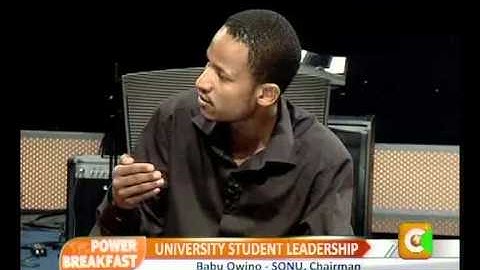 Power Interview with Babu Owino-SONU,Chairman Part 1