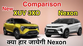 Mahindra Xuv 3XO Vs Tata Nexon Comparison | कौनसी लेनी चाहिए | Motor Insas