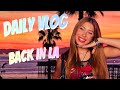 Daily Vlog Ep. 14 *what we did on my first day back in LA* 😳 #trending #grwm #vlog g