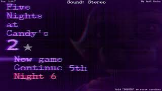 Five nights at Candy's 2 /Night 5 walkthrough (No commentary)