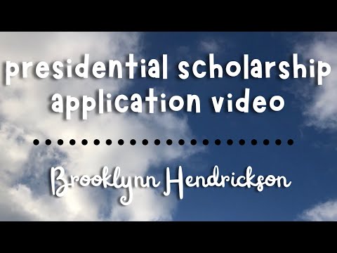 Presidential Scholarship Application Video: Trinity Bible College