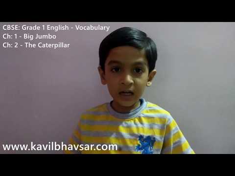 CBSE Grade 1 Vocabulary Test Checkup - Nirma Vidyavihar Chharodi Ahmedabad